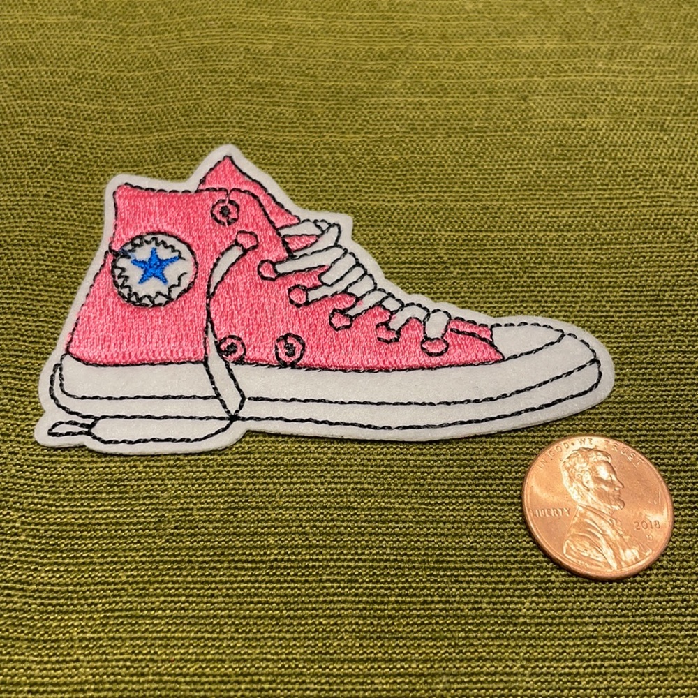 Converse Iron On Patch